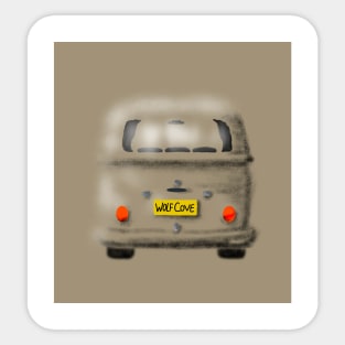 Shadow Camper (beige) Sticker